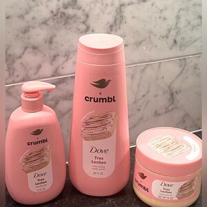 Dove x Crumbl Tres Leches NEW SCENT set